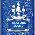 Treasure Island Robert Louis Stevenson جلد سخت پارچه ای