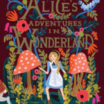 Alice’s Adventures in Wonderland Lewis Carroll جلد سخت پارچه ای